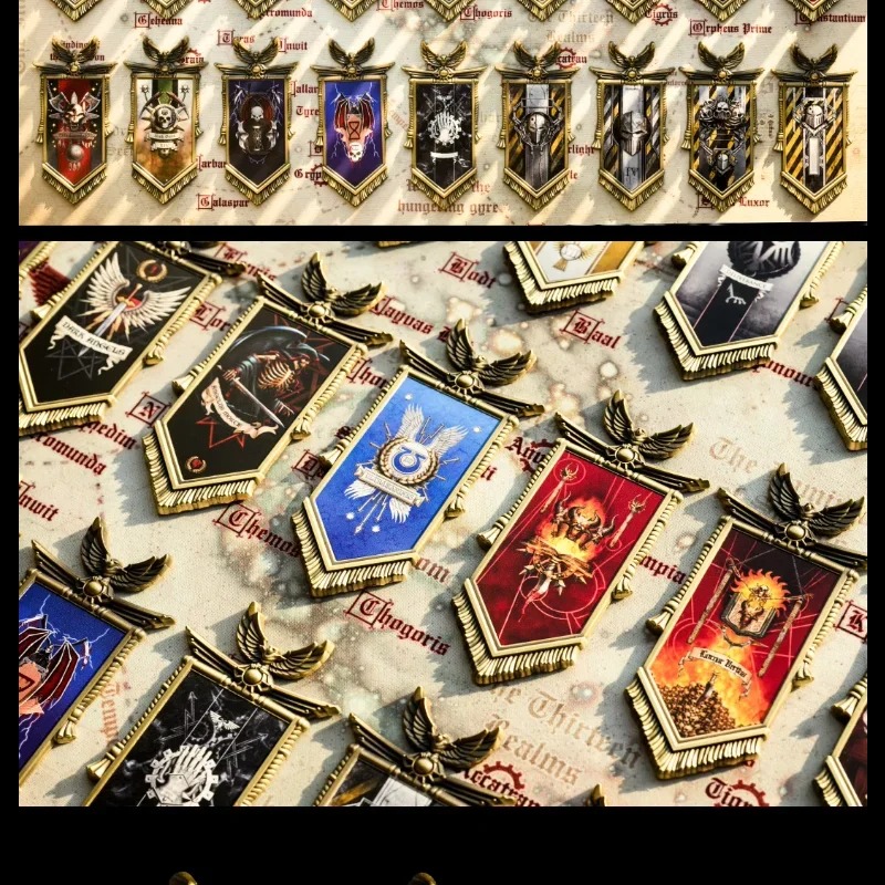 Board Game Warhammer 40K - Warhammer Starforged Game Peripheral Refrigerator Magnet