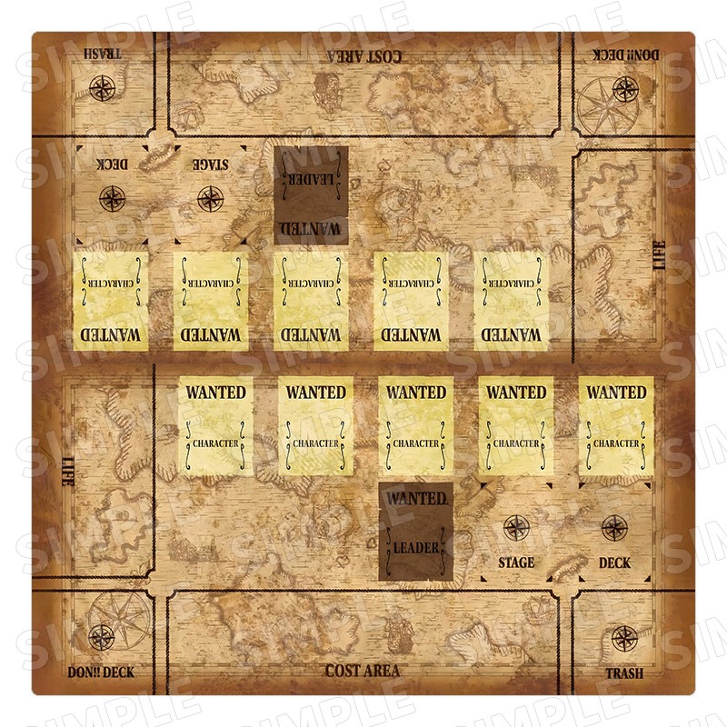 Board Game Pirates - New 600X600mm Diy One Piece Pirate