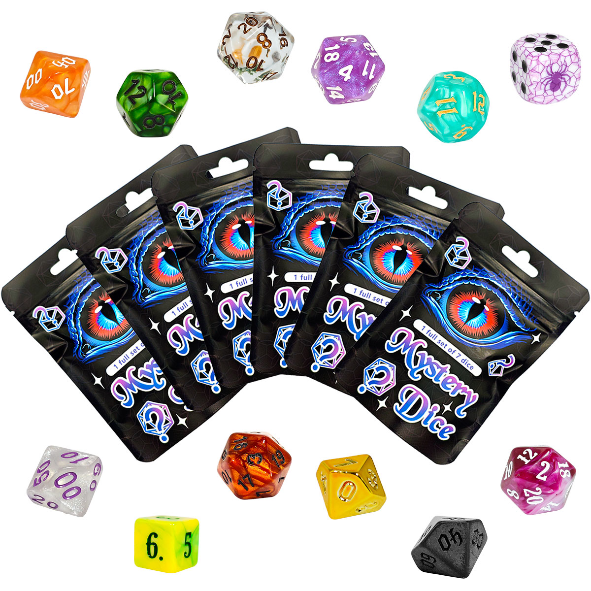 Board Game Rpg - 30Pcs/set New Design Suprise Mysterious Dice