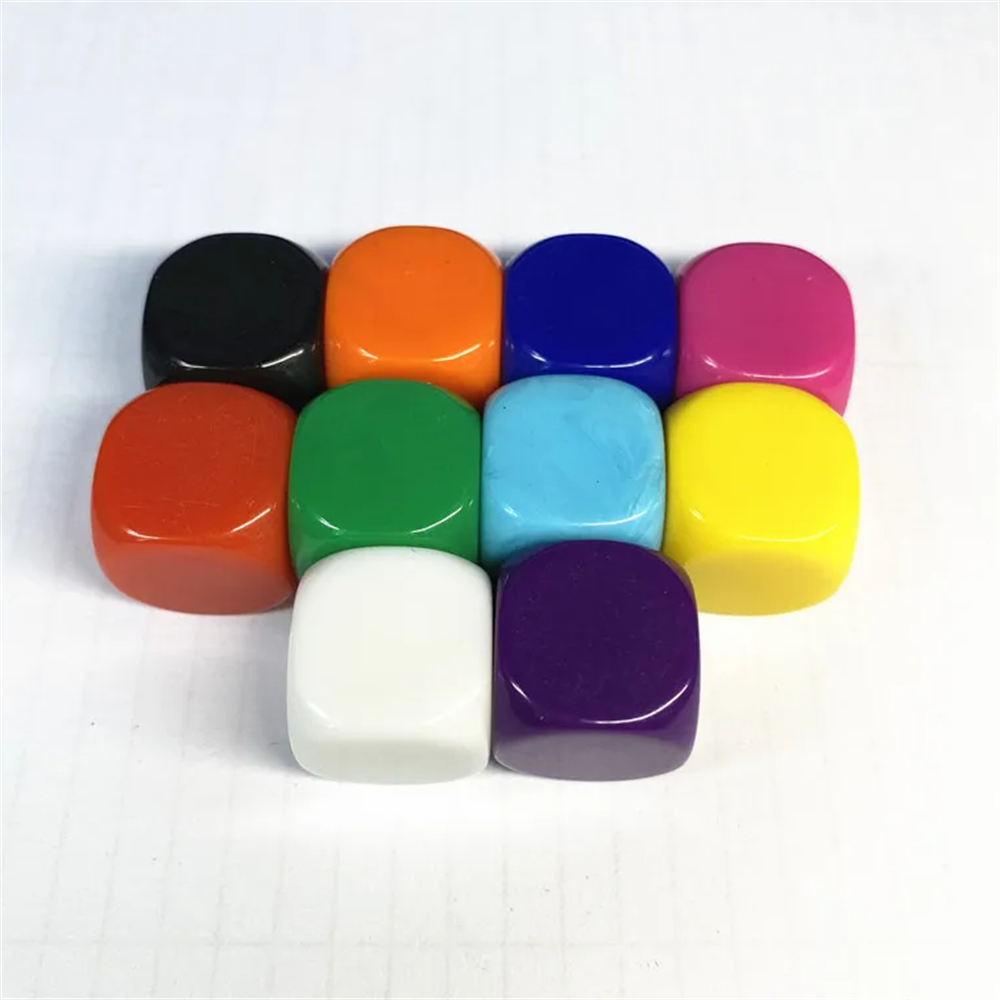 10Pcs Acrylic 16mm Multicolor  - Board Game Loop 评论和价格