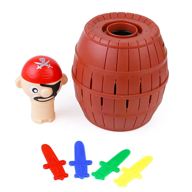 Fun Pirate Barrel Toy Sword Ju - Board Game Pirates 评论和价格