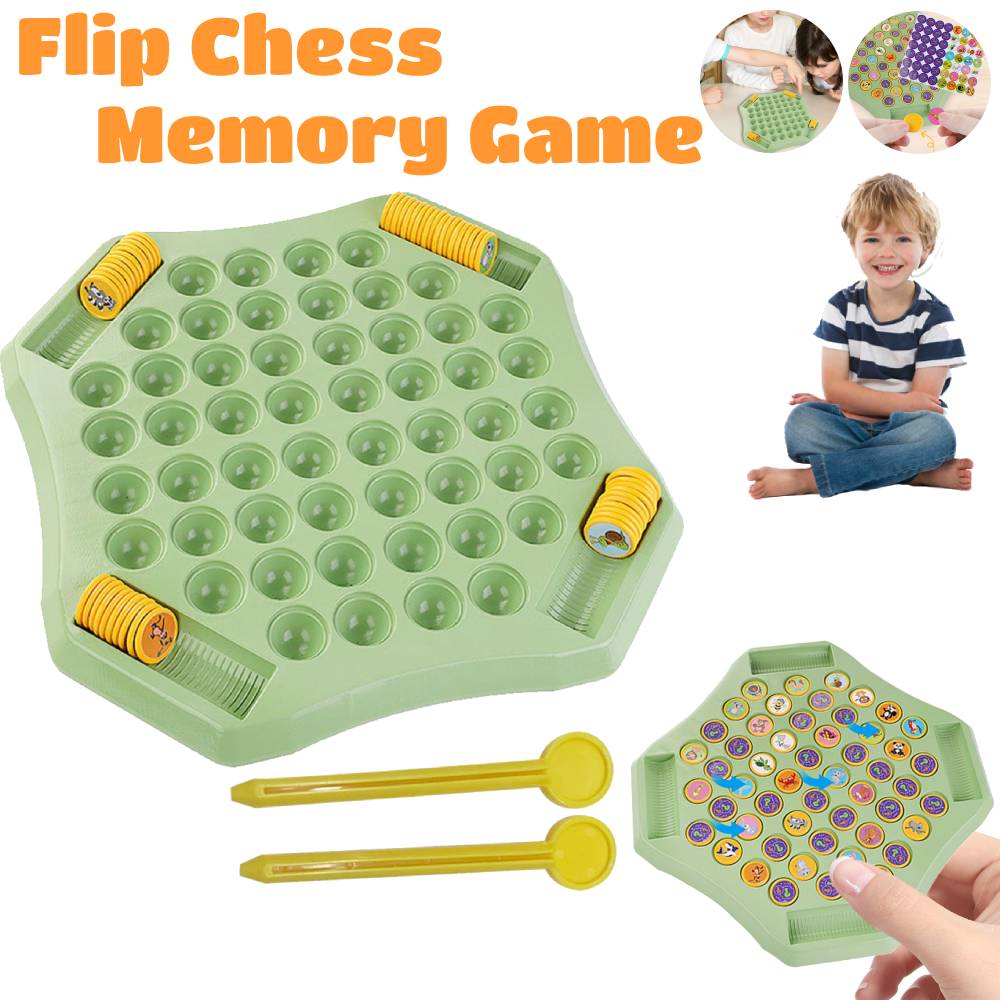 Flip Chess Children Memory Tra - Board Game Flip 7 评论和价格