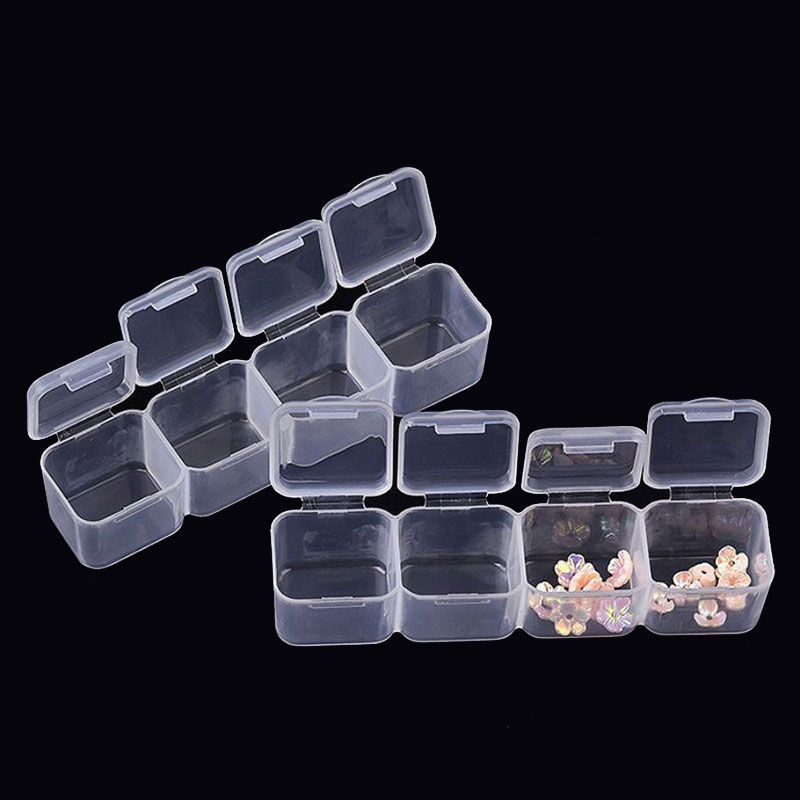 Transparent Nails Art Organize - Token Tray Organizer 评论和价格