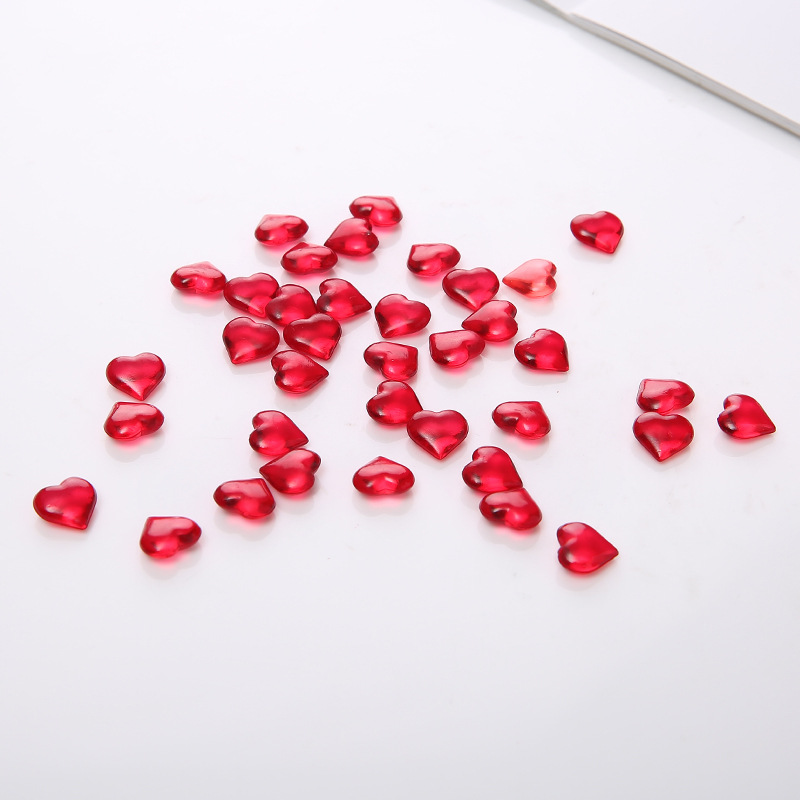100PCS 10*4mm Heart Shape Acry - Board Game Loop 评论和价格