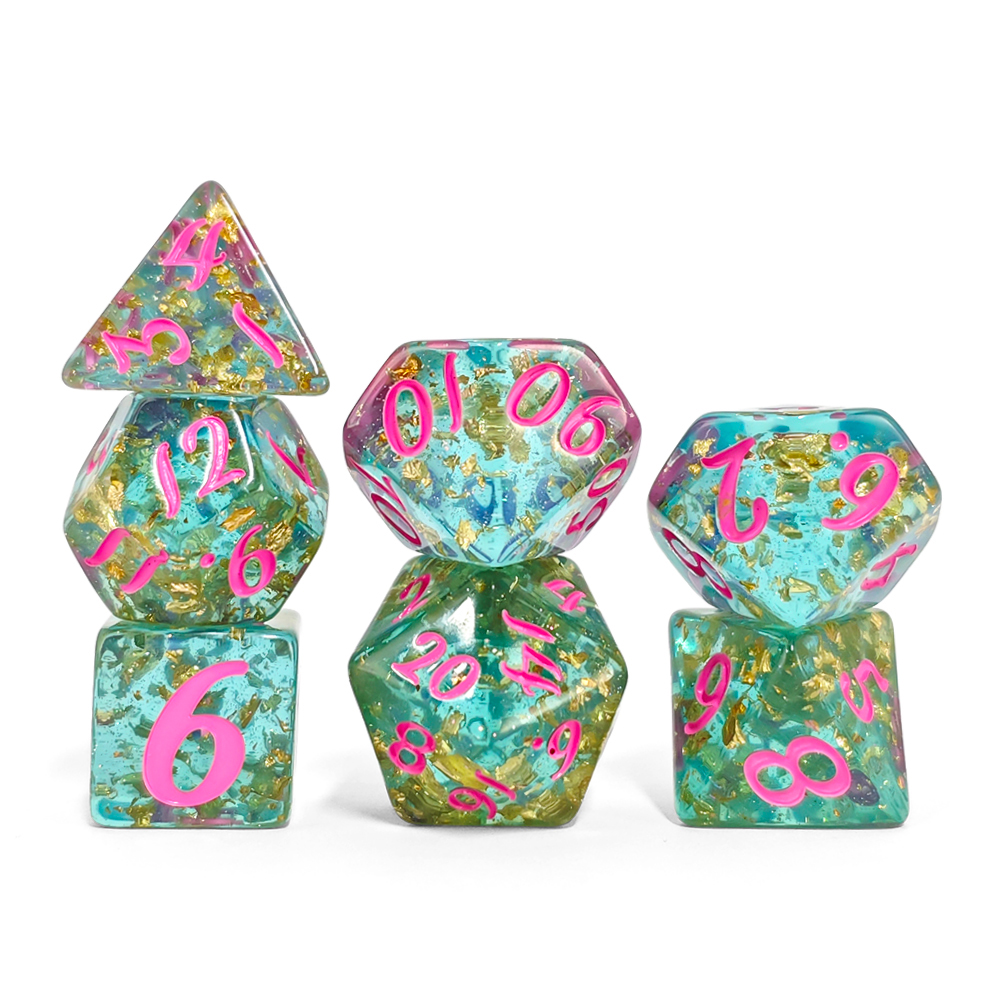7Pcs/set Shining Foil Inside R - Board Game Rpg 评论和价格