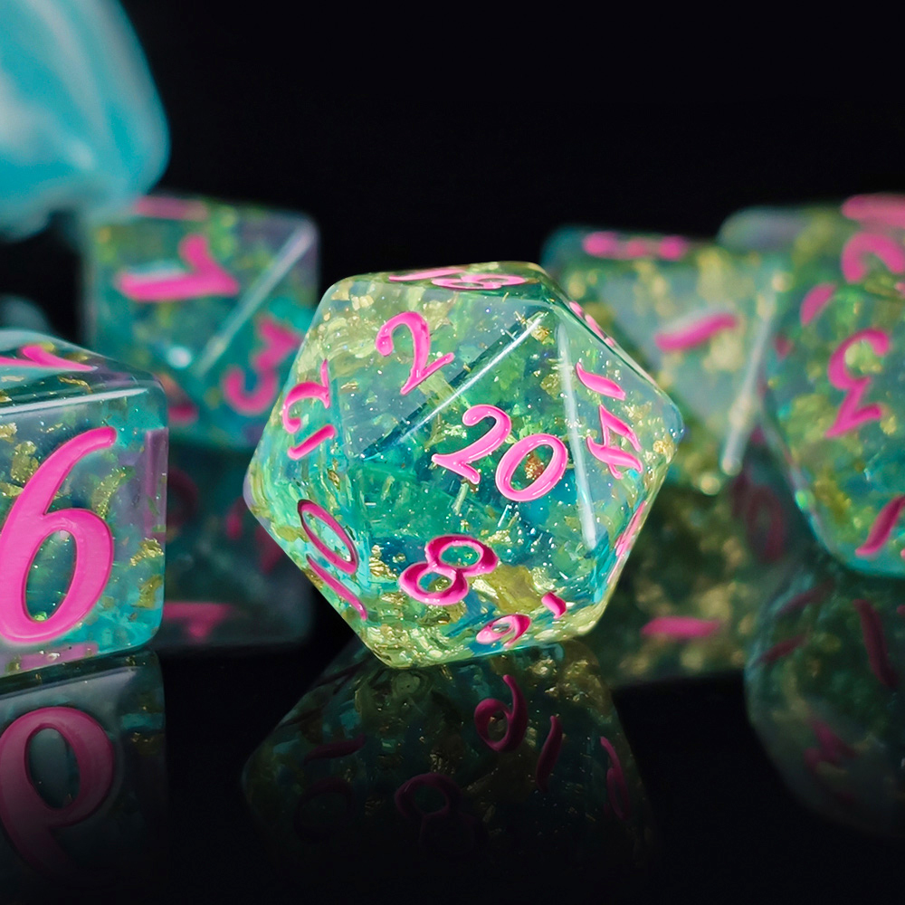 7Pcs/set Shining Foil Inside R - Board Game Rpg 评论和价格