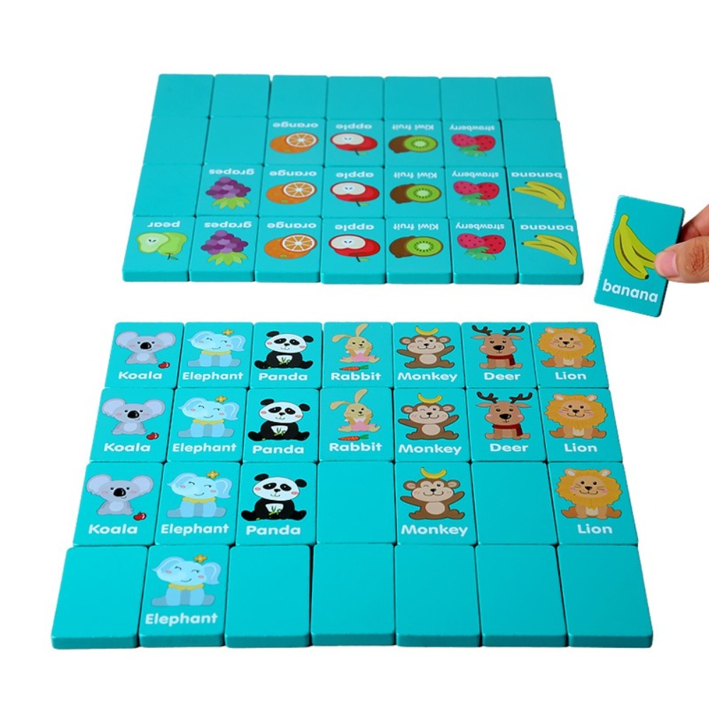 Wooden Memory Solitaire Matchi - Board Game Flip 7 评论和价格