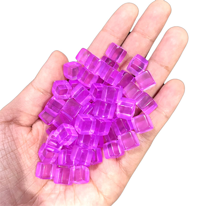 100pcs/set 8mm Clear Cube Dice - Board Game Loop 评论和价格
