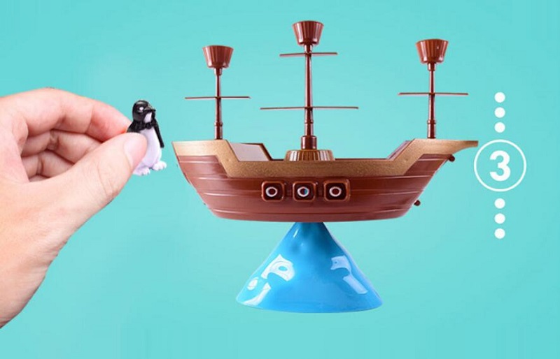 Pirate Ship Balance Game Littl - Board Game Pirates 评论和价格