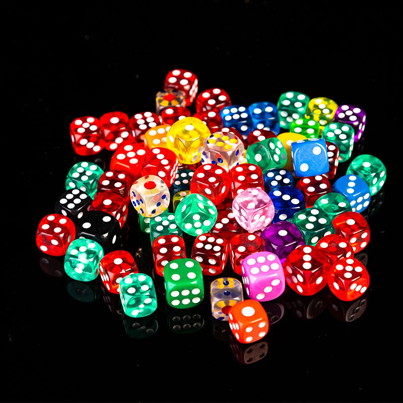 10Pcs Dices with Drawstring Di - Board Game Loop 评论和价格