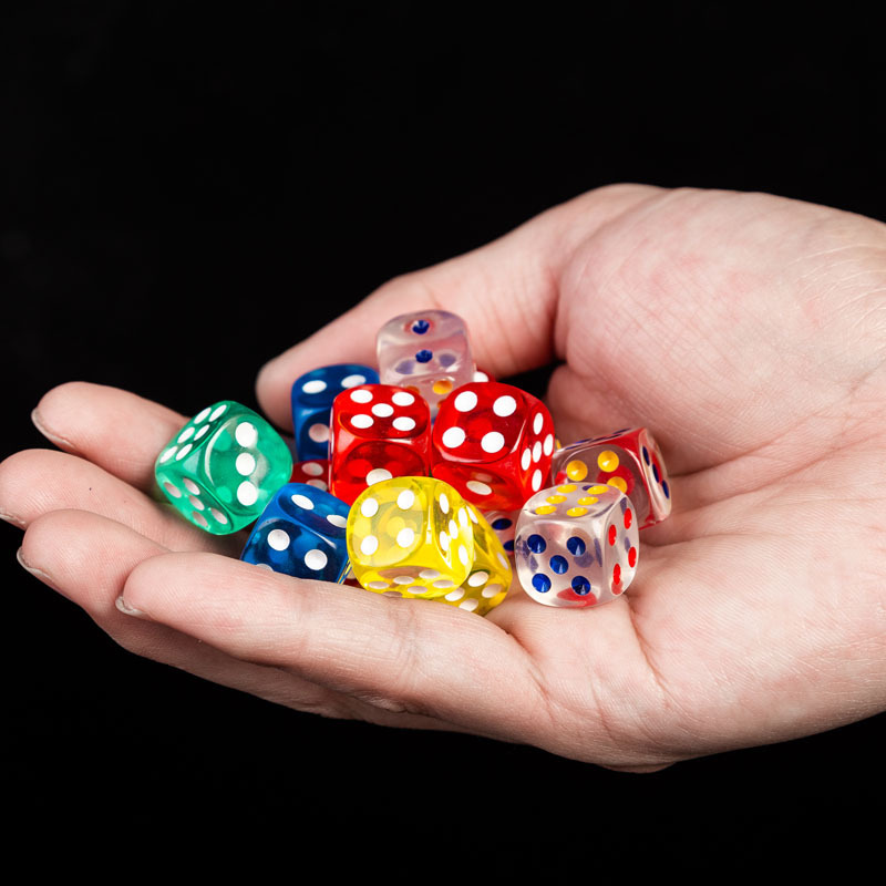 10Pcs Dices with Drawstring Di - Board Game Loop 评论和价格