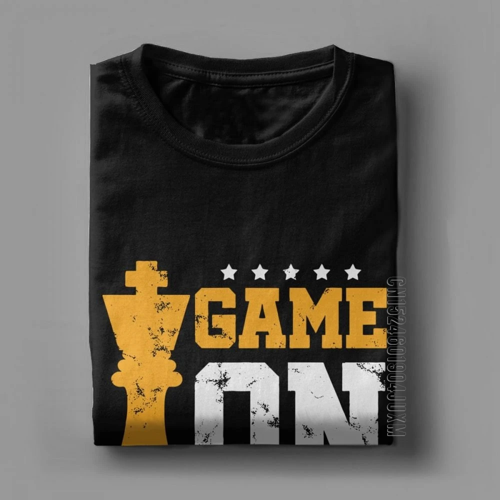 Cool Chess Game On T-Shirt Men - Board Game Queen 评论和价格