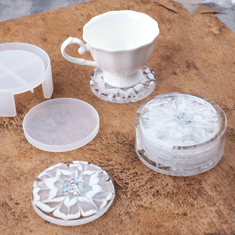 SNASAN Coaster Cup Mat Silicon - Token Tray Organizer 评论和价格