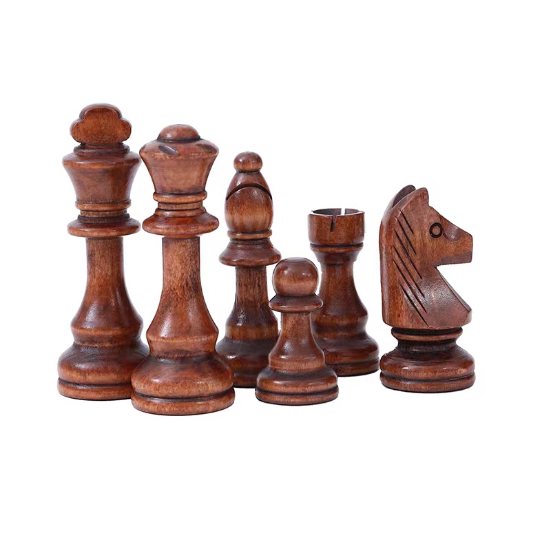32 Pieces Wooden Chess King He - Board Game Queen 评论和价格
