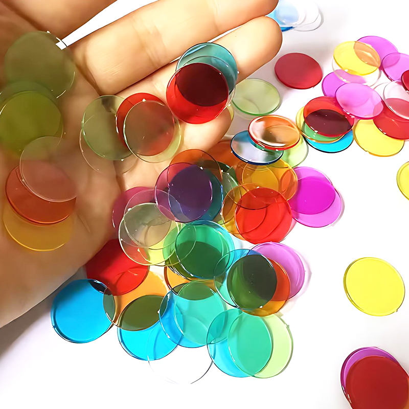 100/200PCS 19mm Round Count Ch - Board Game Loop 评论和价格