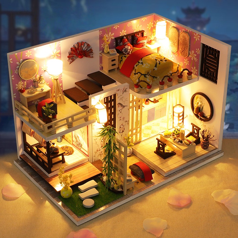 DIY Japanese Style Loft Villa  - Miniature Terrain Set 评论和价格