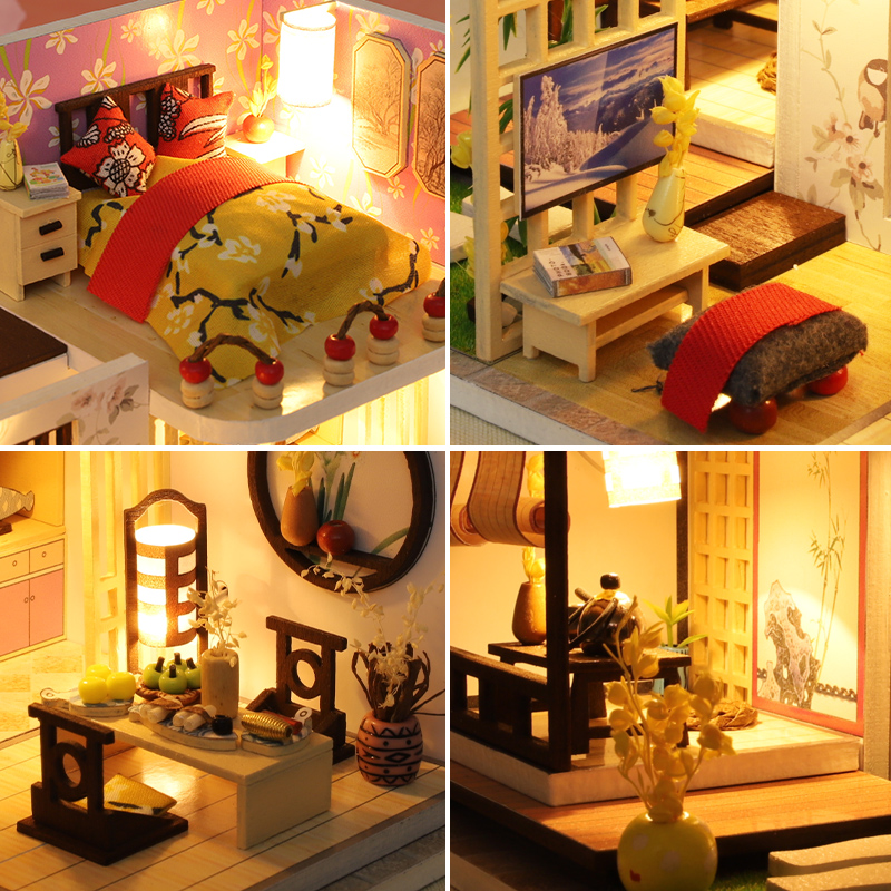 DIY Japanese Style Loft Villa  - Miniature Terrain Set 评论和价格