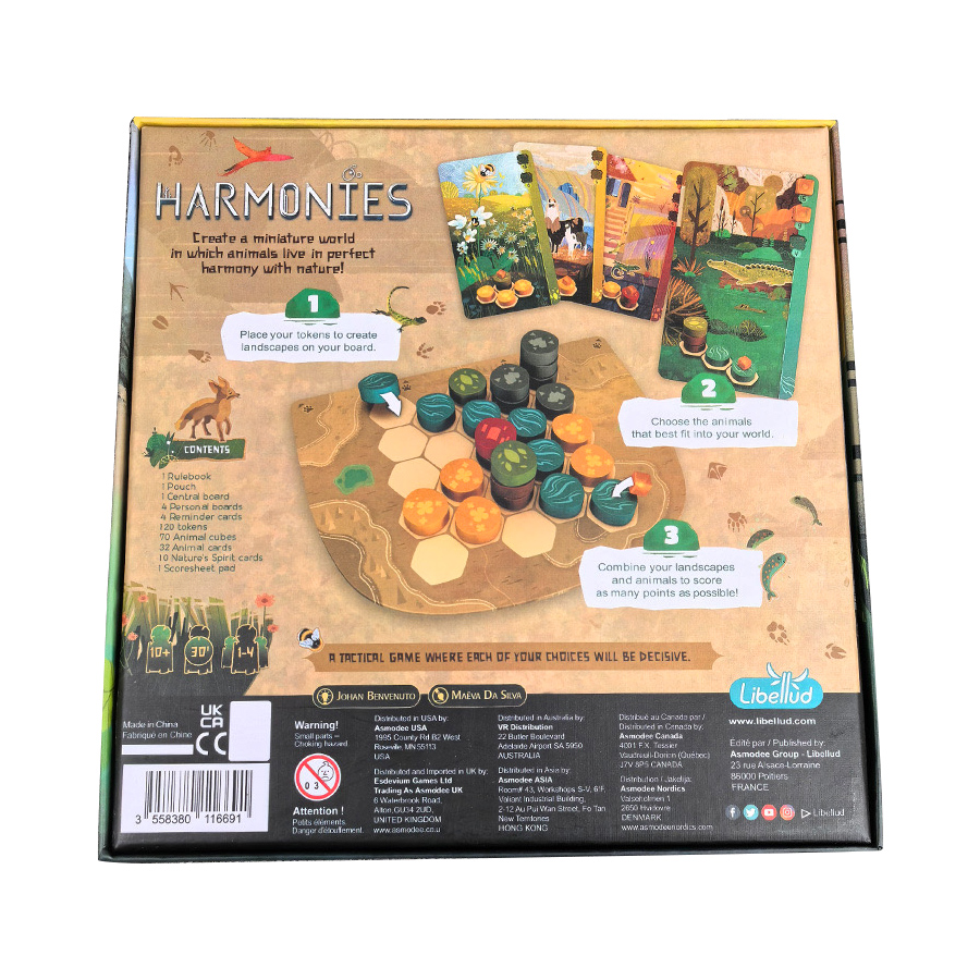 Harmonies - Board Games - Crea - Board Game Coup 评论和价格