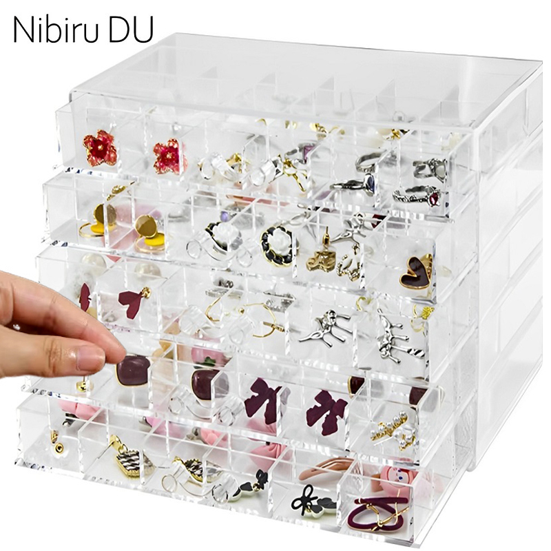 Transparent Jewelry Storage Bo - Token Tray Organizer 评论和价格