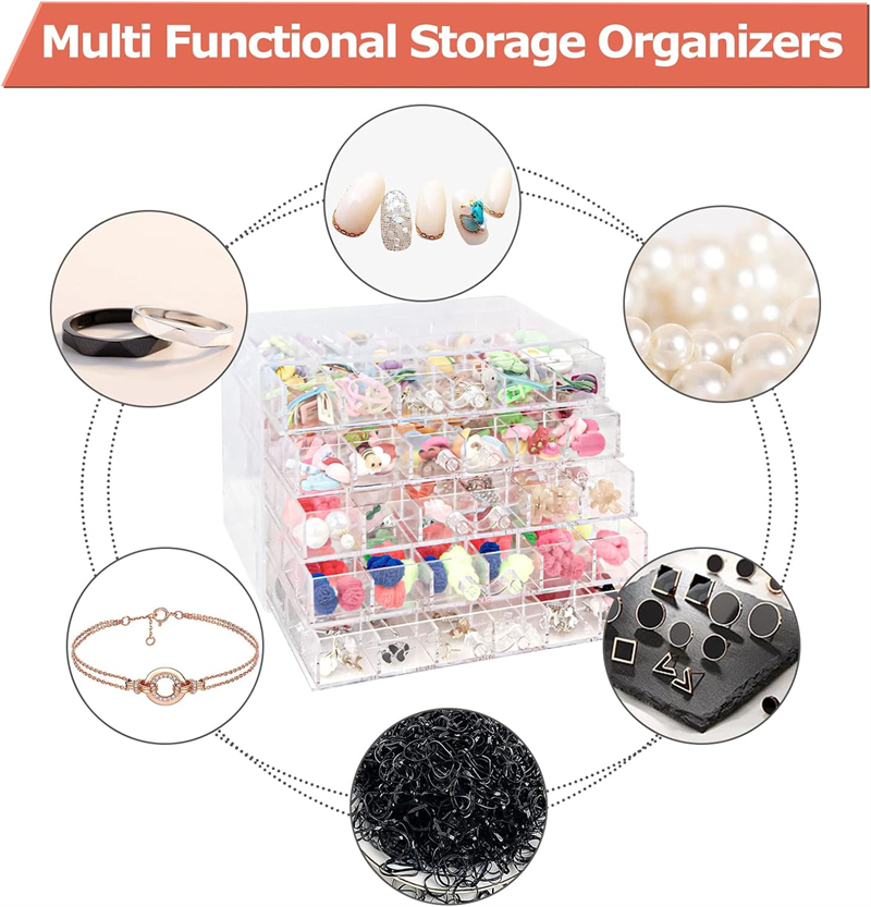Transparent Jewelry Storage Bo - Token Tray Organizer 评论和价格