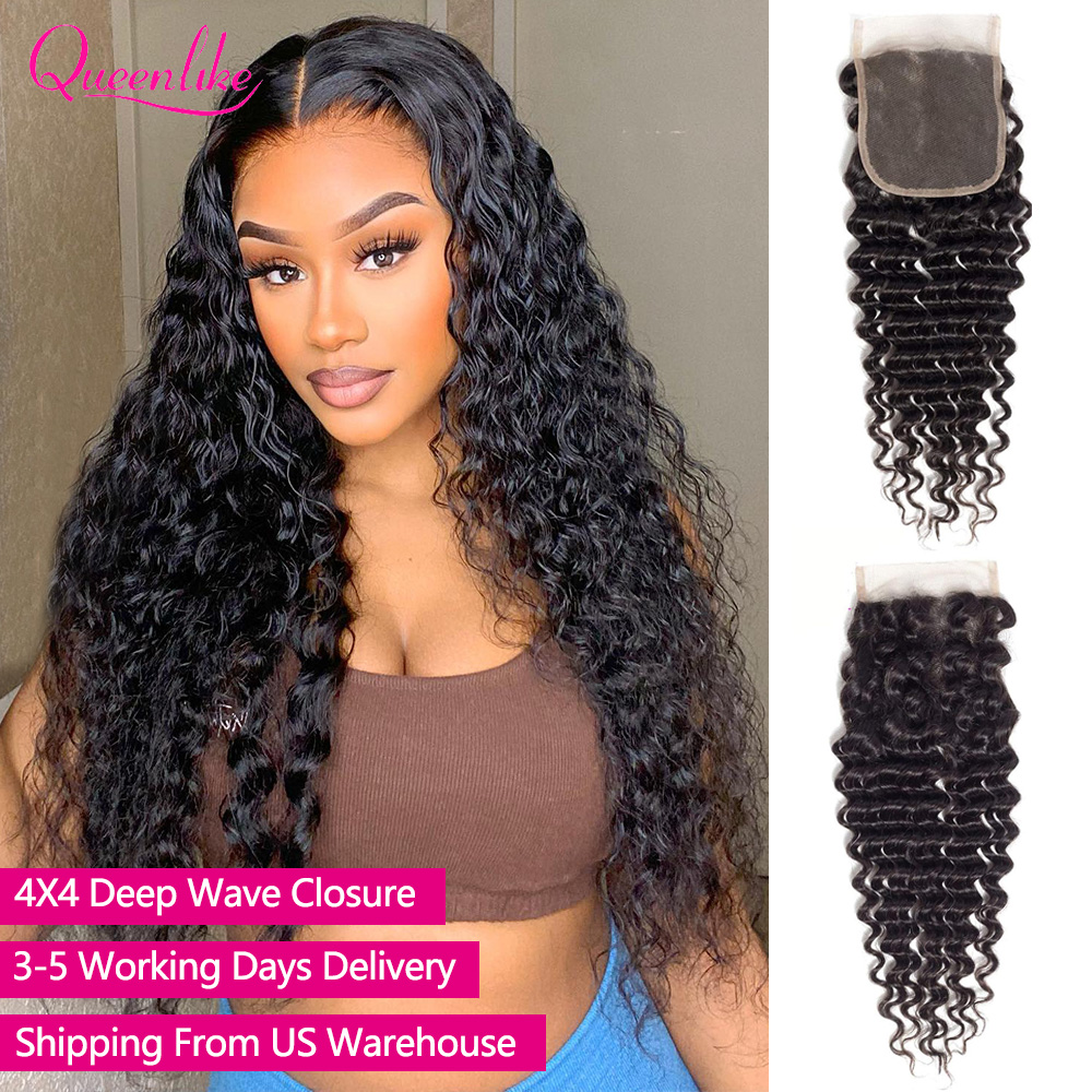 4X4 Deep Wave HD Lace Closure  - Board Game Queen 评论和价格