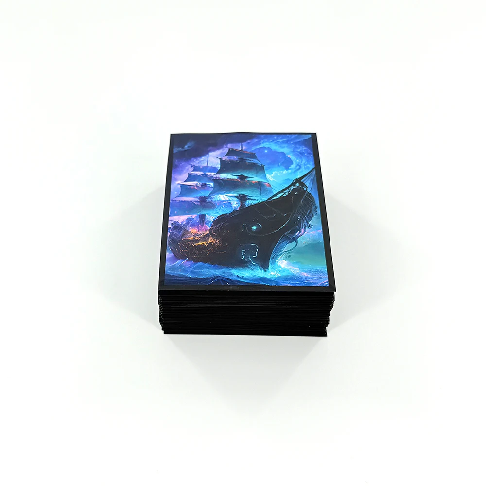 MTG Card Sleeves -100 PCS Trad - Board Game Pirates 评论和价格