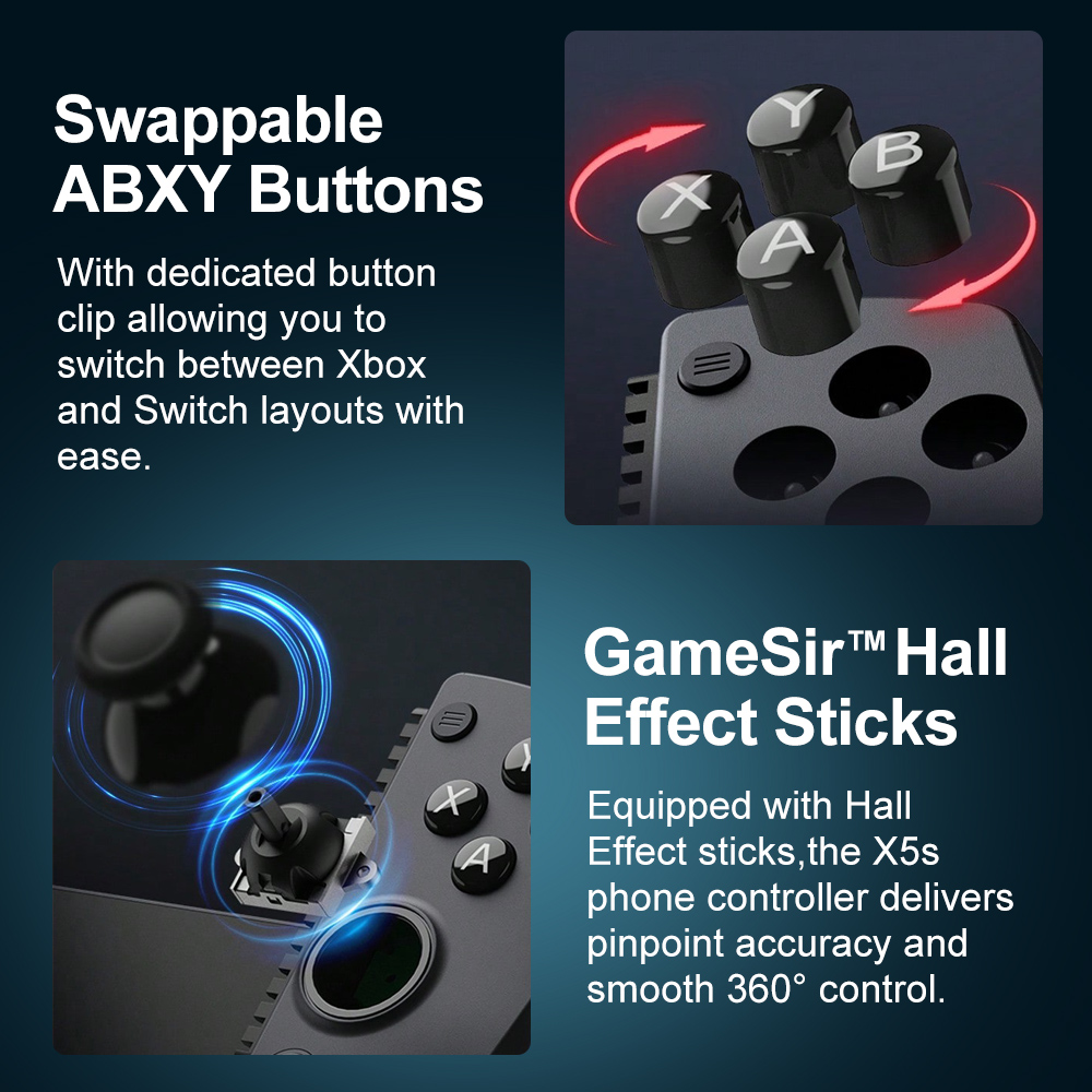 GameSir X5s Phone Gamepad for  - Board Game Android 评论和价格
