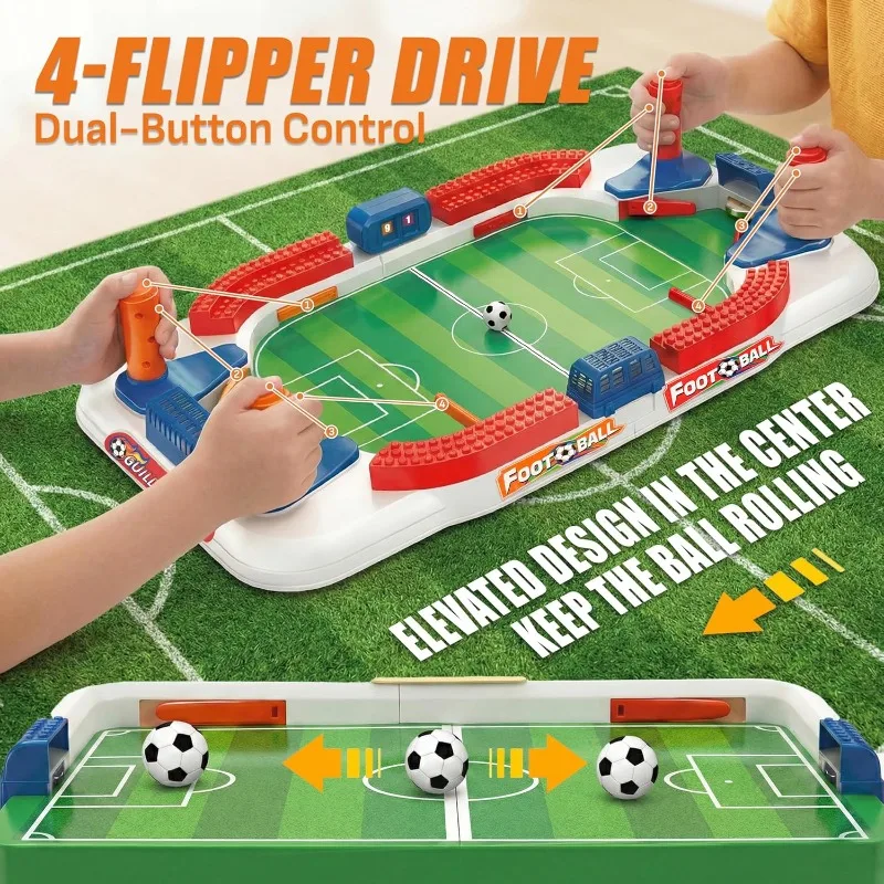 Mini Tabletop Soccer Game Doub - Board Game Flip 7 评论和价格
